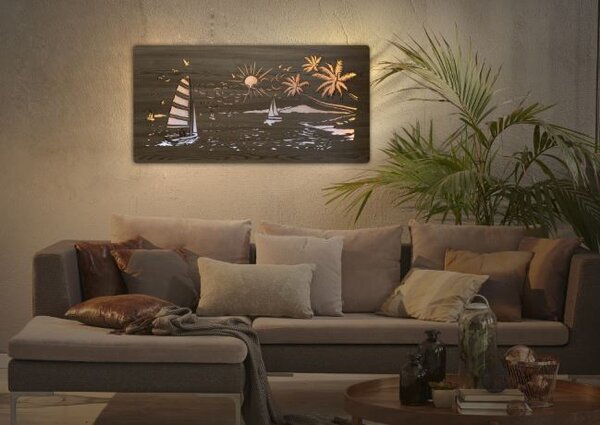 Obraz s motívom mora (Elektricky obraz na stenu 120x60 cm)