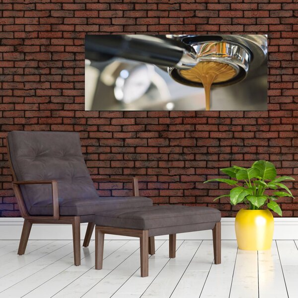 Obraz - espresso (120x50 cm)