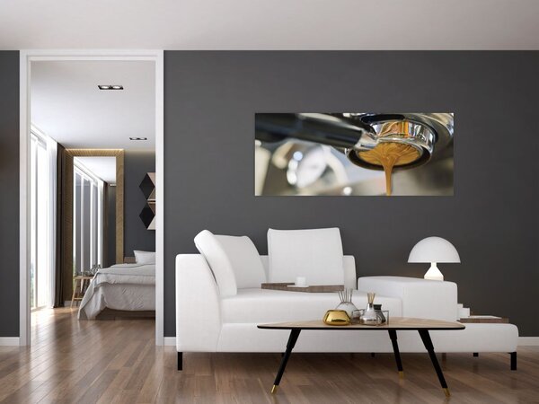 Obraz - espresso (120x50 cm)