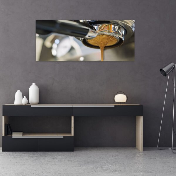 Obraz - espresso (120x50 cm)