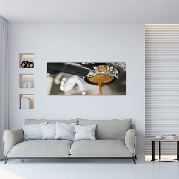Obraz - espresso (120x50 cm)