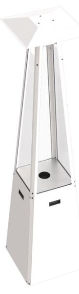 Plynový ohrievač na terasu Umbrella White