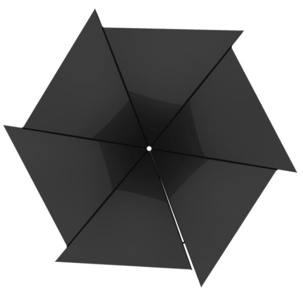 Kovové ohnisko Hex