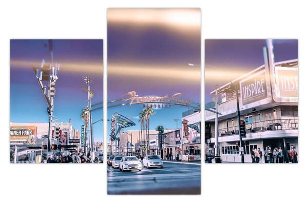 Obraz ulice v Las Vegas (90x60 cm)