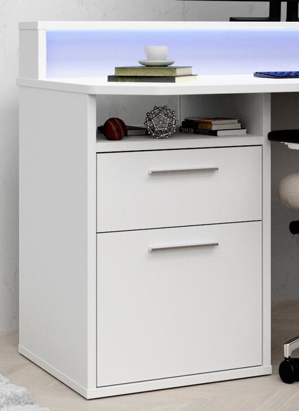 HERNÝ STÔL, biela, 160/91/72 cm MID.YOU - Online Only kancelárie, Online Only