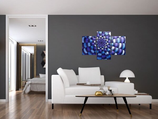 Obraz štruktúry lietajúceho balóna (90x60 cm)