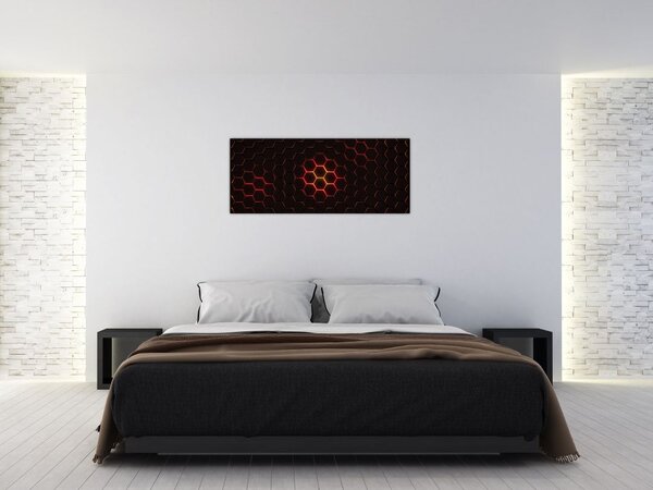 Obraz pletiva (120x50 cm)