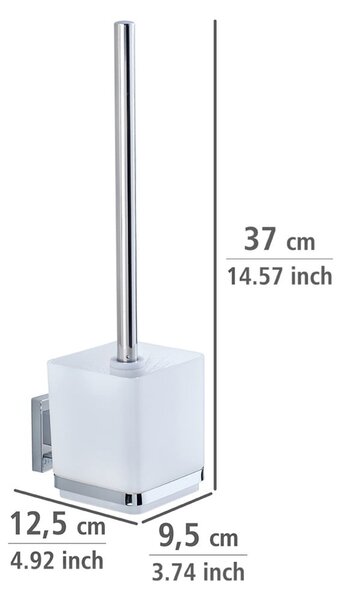 Držiak na toaletnú kefu bez nutnosti vŕtania Wenko Vacuum-Loc, až 33g