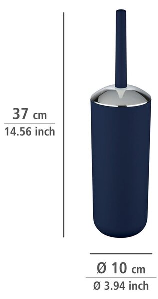 Tmavomodrý WC kefa Wenko Brasil