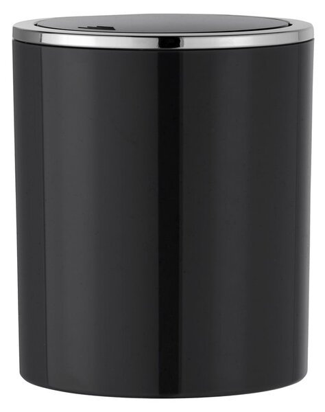 Čierny odpadkový kôš Wenko Inca, 2 l