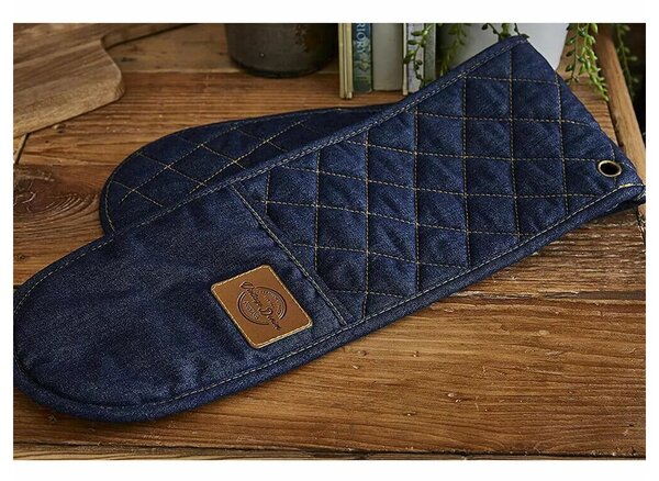 Dvojitá kuchynská chňapka Cooksmart ® Oxford Denim