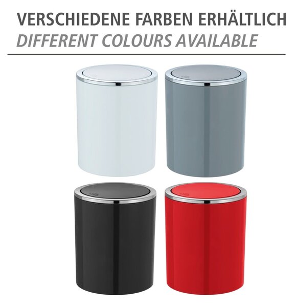 Biely odpadkový kôš Wenko Inca, 2 l