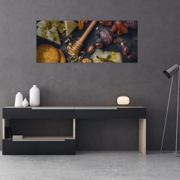 Obraz so sušeným ovocím (120x50 cm)