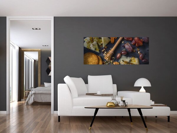 Obraz so sušeným ovocím (120x50 cm)
