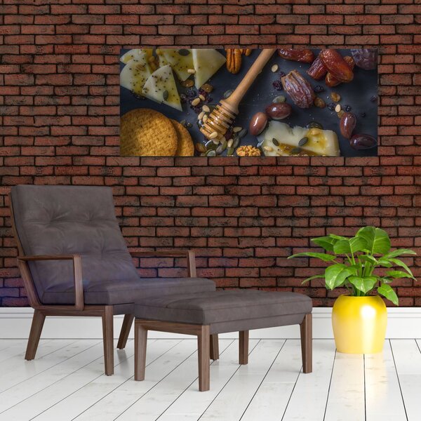 Obraz so sušeným ovocím (120x50 cm)