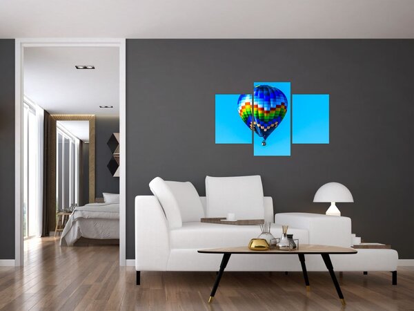 Obraz - Teplovzdušný balón (90x60 cm)