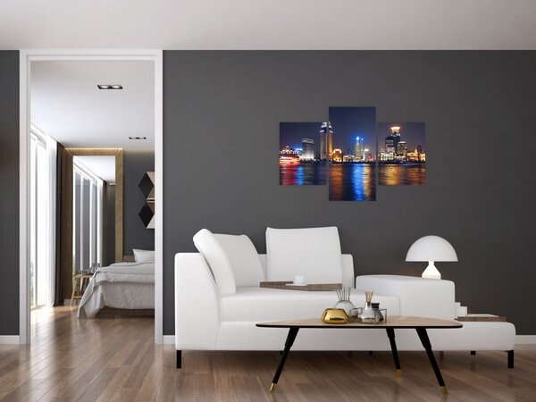 Obraz - Reflekce noci (90x60 cm)