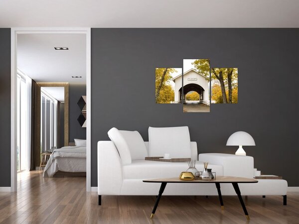 Obraz mosta v Oregone (90x60 cm)
