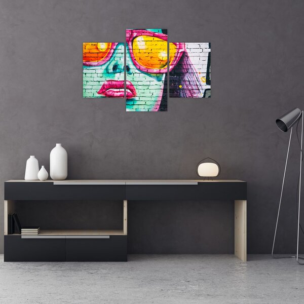 Obraz - Graffiti (90x60 cm)