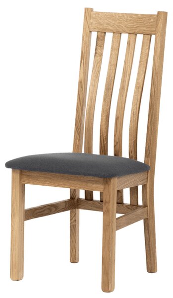 Jedálenská stolička ANIVIA dub/sivá