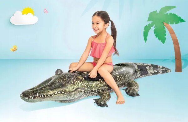 Intex Nafukovací matrac krokodíl na plávanie 170 cm INTEX 57551