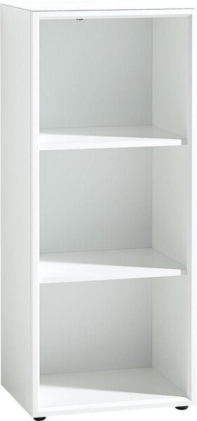 REGÁL NA ŠANÓNY, biela, 50/120/37 cm Novel - Kancelárske regály