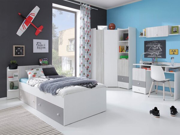 Detská posteľ s úložnými boxami Lotos 120x200 Rozmer: 120x200