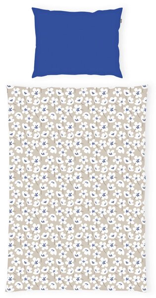POSTEĽNÁ BIELIZEŇ, renforcé, modrá, 140/200 cm Tom Tailor - Online Only bytové doplnky, Online Only