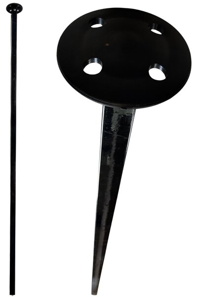 TENTino Vysúvacia stredová tyč s čiapočkou STEEL na 2x2 / 2x3 / 2x4 m
