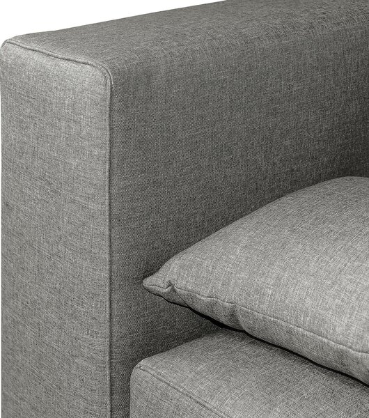 ROZKLADACIA POHOVKA, textil, sivá MID.YOU - Sedačky, Online Only
