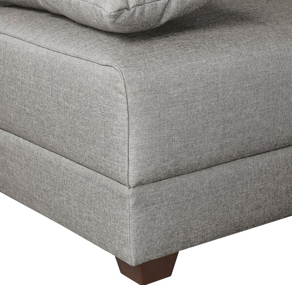 ROZKLADACIA POHOVKA, textil, sivá MID.YOU - Sedačky, Online Only