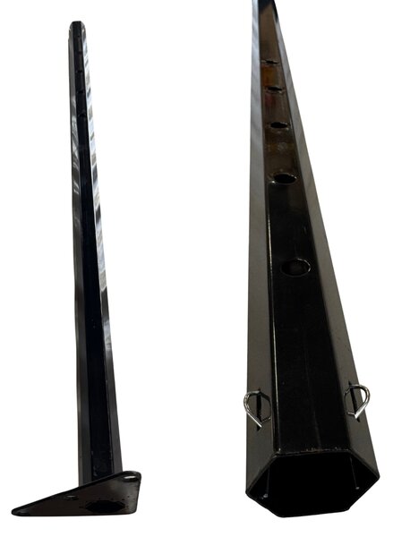 TENTino Spodný diel nohy s pätkou STEEL (zasúvacia) na 2x2/2x3/2x4/3x3/3x4,5/3x6 m