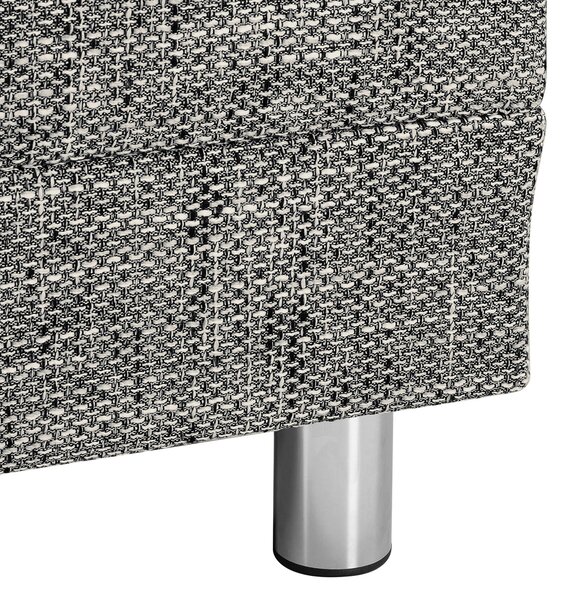 ROHOVÁ SEDAČKA, textil, sivá MID.YOU - Sedačky, Online Only