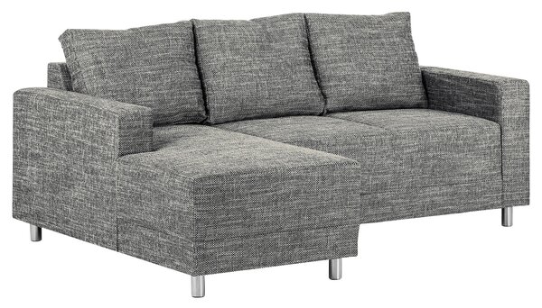 ROHOVÁ SEDAČKA, textil, sivá MID.YOU - Sedačky, Online Only