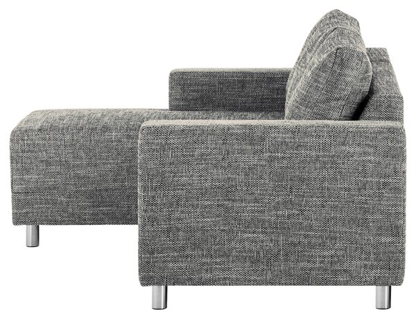 ROHOVÁ SEDAČKA, textil, sivá MID.YOU - Sedačky, Online Only