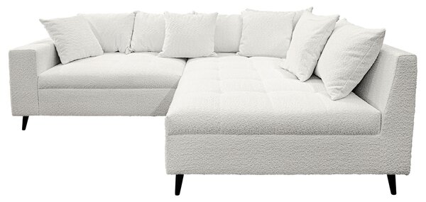 ROHOVÁ SEDAČKA, textil, svetlosivá MID.YOU - Sedačky, Online Only
