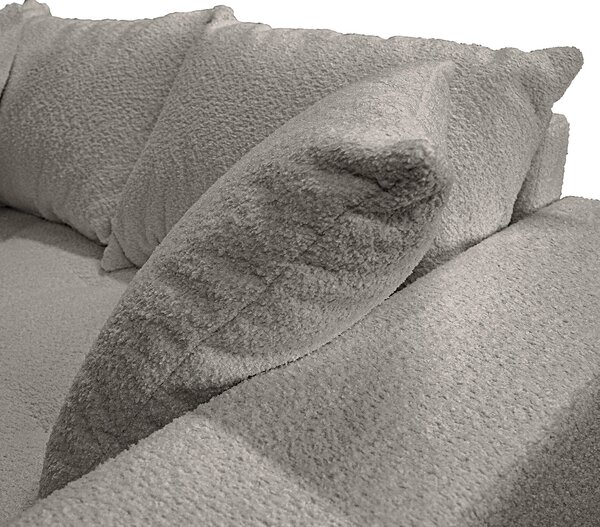 ROHOVÁ SEDAČKA, textil, tmavosivá MID.YOU - Sedačky, Online Only