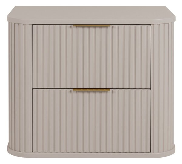 ELEGANCE kašmír K60 závesná skrinka pod umývadlo 60 cm s vrchnou doskou