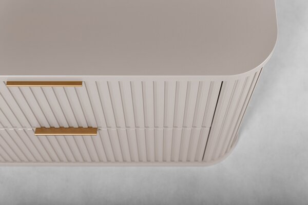 ELEGANCE kašmír K80 závesná skrinka pod umývadlo 80 cm s vrchnou doskou