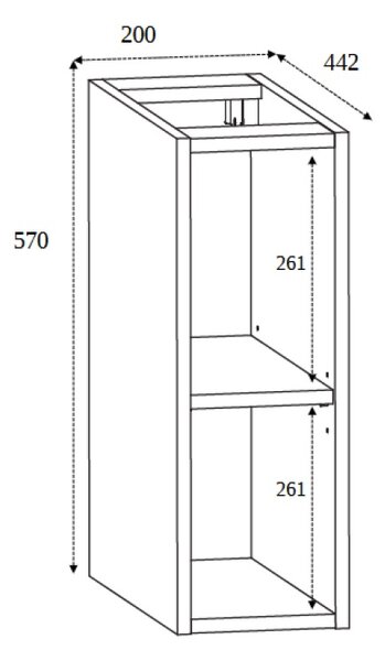 LOFT kúpeľňová zostava 7