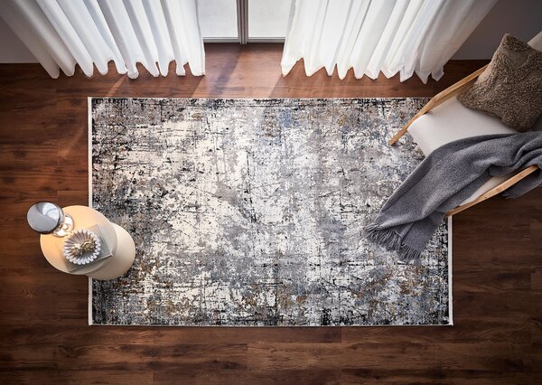 TKANÝ KOBEREC, 160/230 cm sivá, viacfarebná Dieter Knoll - Koberce