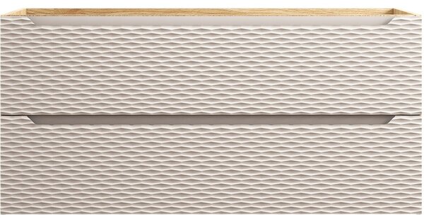 OCEAN Beige 82-120-2S-DU skrinka s umývadlom 120 cm