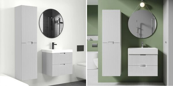 VENA biela W120DW závesná skrinka pod umývadlo 120 cm
