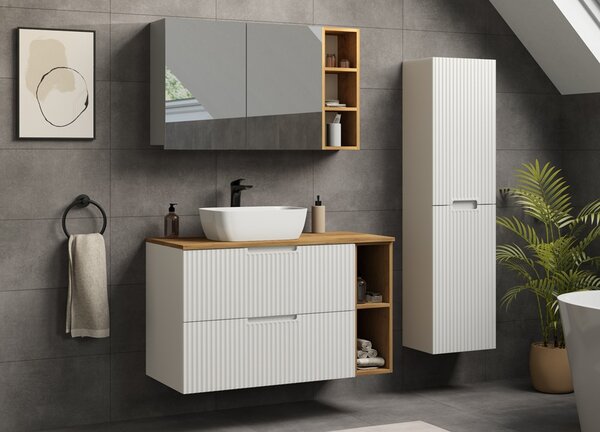 VENA biela W120DW závesná skrinka pod umývadlo 120 cm
