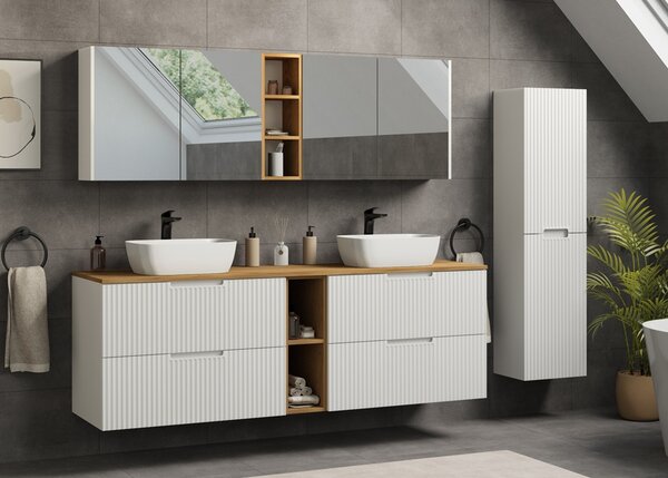 VENA biela W120DW závesná skrinka pod umývadlo 120 cm