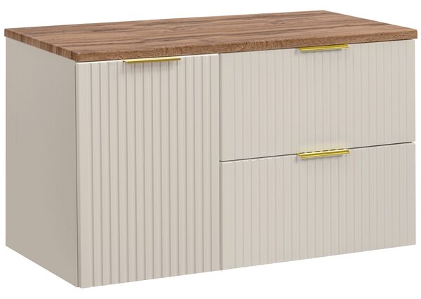 ADEL cashmere 82-100-2S-DW skrinka pod umývadlo 100 cm