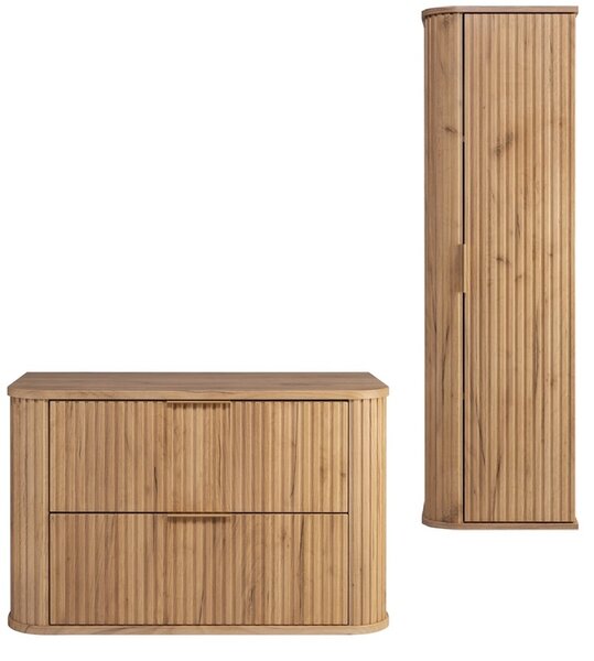 ELEGANCE dub craft zlatý kúpeľňová zostava 1
