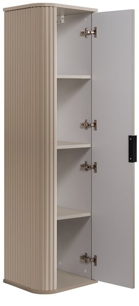 ELEGANCE kašmír K35 vysoká skrinka do kúpelne