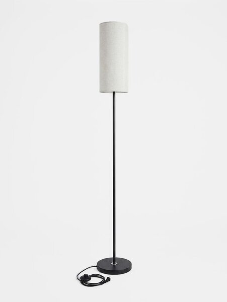 Sinsay - Stojaca lampa s látkovým tienidlom - čierna