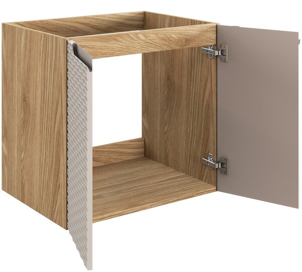 OCEAN Beige 82-60-2D-DU skrinka s umývadlom 60 cm